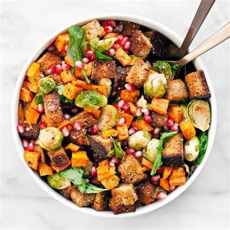 Fall Panzanella Salad With Sweet Potatoes Last Ingredient Recipe Salad With Sweet Potato