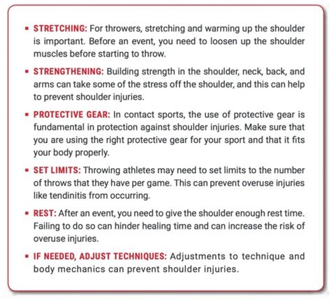 Shoulder Injury Prevention Tips Real Time Pain Relief