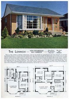 Also known as ramblers, ranch house plans may in fact sprawl over a large lot. 1950S House. Typical postwar tract house for returning ...