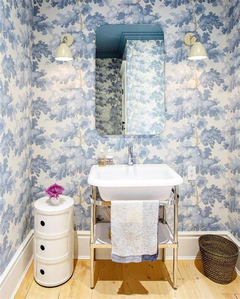 Wallpaper Bathroom Ideas Photos