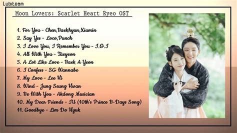 Full Album Moon Lovers Scarlet Heart Ryeo Ost Nhạc Phim Người