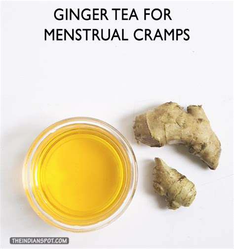 Want to pick up some tea to help relieve cramps today? GINGER TEA REMEDY FOR MENSTRUAL CRAMPS - THE INDIAN SPOT