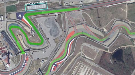 Cota Turn 12 View Guide And Seating Chart Grandstand Bleachers