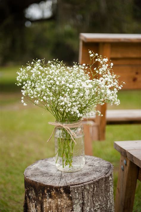 One of the easiest ways to add rustic charm to your wedding is to rock rustic wedding centerpieces, and today i'd like to share some of them to get you inspired. Country Florida Barn Wedding - Rustic Wedding Chic
