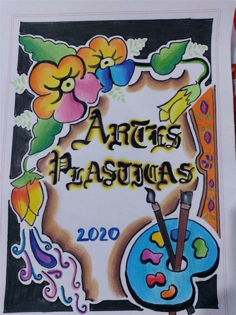Caratula De Artes Plasticas Dibujos Para Caratulas Proyectos De Arte