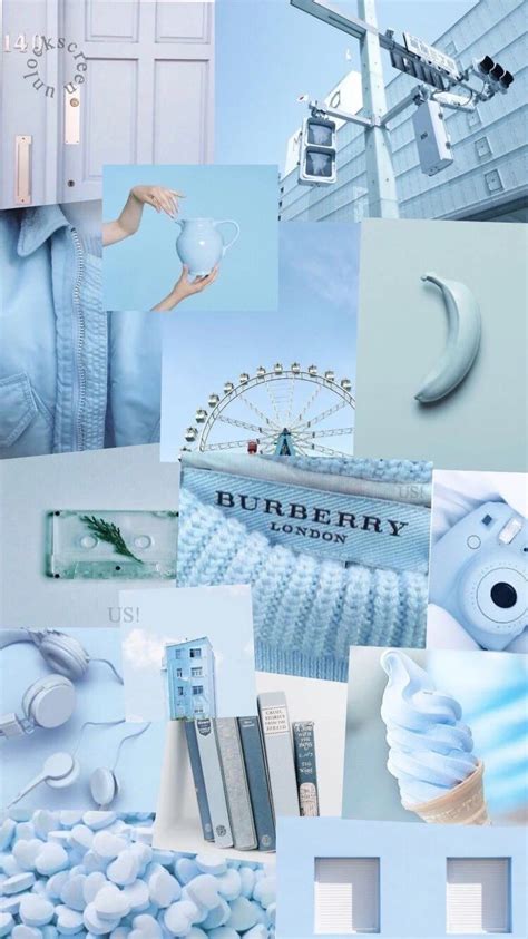 View 27 Collage Wallpaper Aesthetic Blue Drawsuccessfulstock