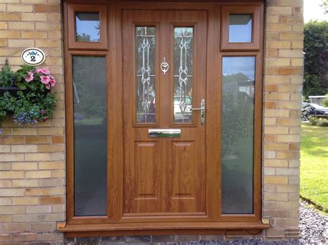 Our contemporary composite front doors offer a vast range of side panel options including matching composite and upvc panel options. J&B Windows ltd Spondon, 45 Chesterton Rd