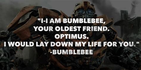 Bumblebee Transformers Movie Quotes Transformers Bumblebee