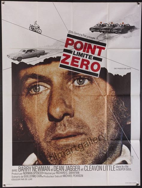 Vanishing Point Movie Poster 1971 French 1 Panel 47x63
