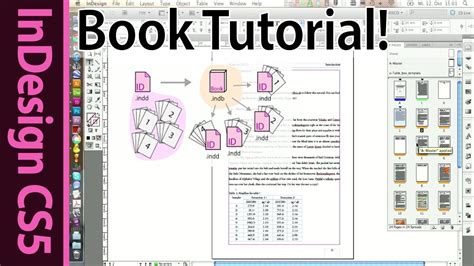Advanced Indesign Book Tutorial Part 13 Youtube