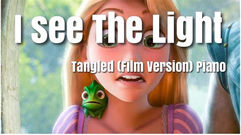 I See The Light Tangled Film Version Piano Youtube