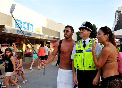 West Midlands Police Officer Sent To Magaluf To Tackle British Drunks