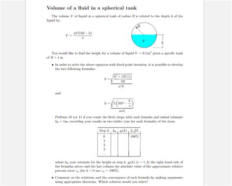 How To Find The Volume Of A Liquid Formula