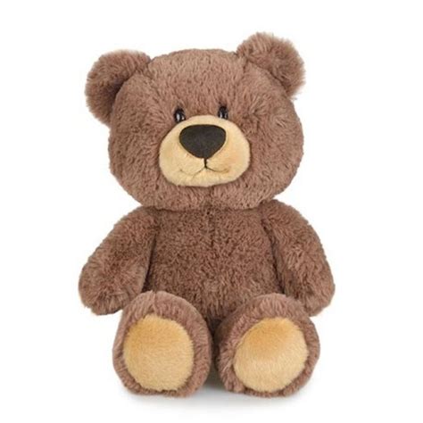 Pookie Bear Plush Toy 1025cm Sitting Height Korimco Dark Brown Ebay