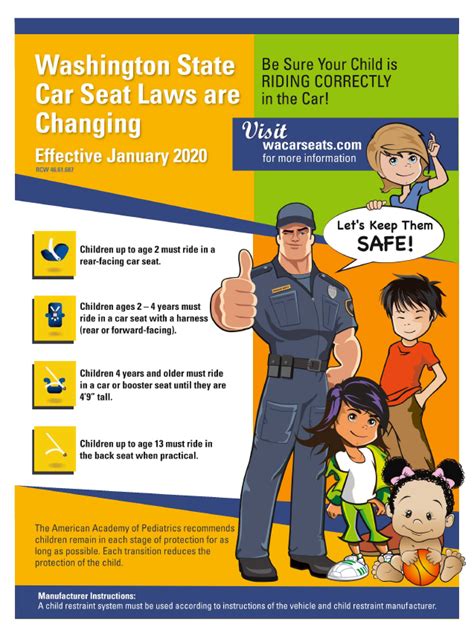 Rear Facing Car Seat Laws Washington State Awesome Home