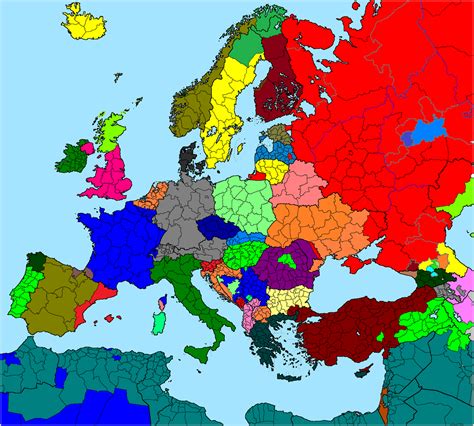 Linguistic Maps Of Europe