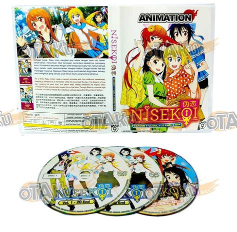 Nisekoi Season 12 Complete Anime Tv Series Dvd 1 32 Eps Ova