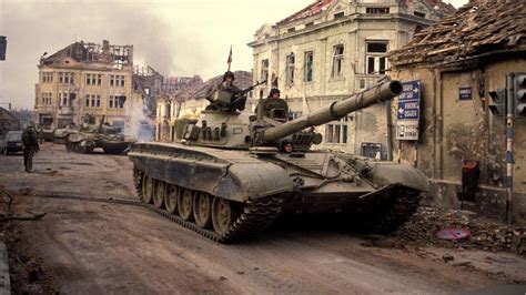 Mi 84 Or T 72 Used By Croatian Forces During Croatian War Of