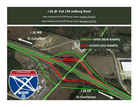 New I 26 Widening And Jedburg Road Interchange Ramps Opened Whos On