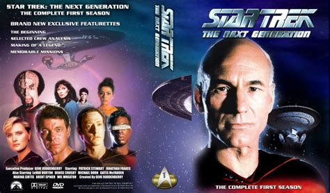 Star Trek The Next Generation Season 1 Tv Dvd Custom Covers 8211st