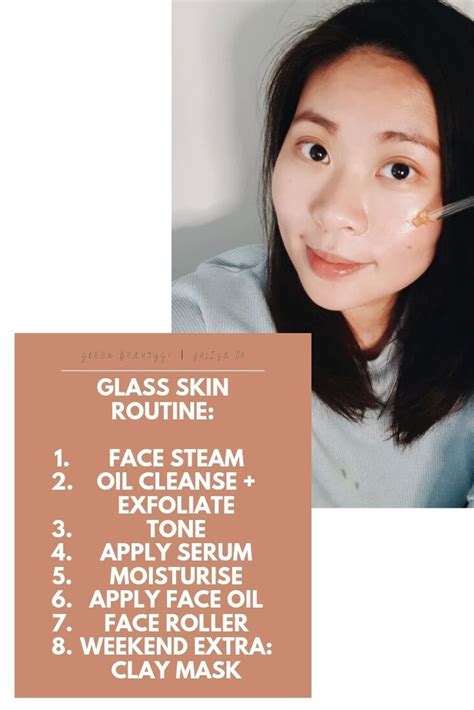 How To Get Glass Skin Look Without Makeup Korean Beauty Glass Skin