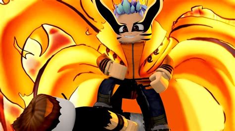 Lutei Com O Novo Modo Kurama No Anime Fighting Simulator De Roblox