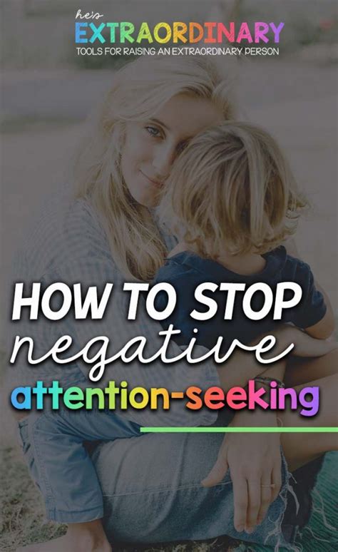 How To Eliminate Attention Seeking Behavior With Positive Parenting