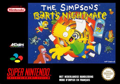 The Simpsons Barts Nightmare Details Launchbox Games Database