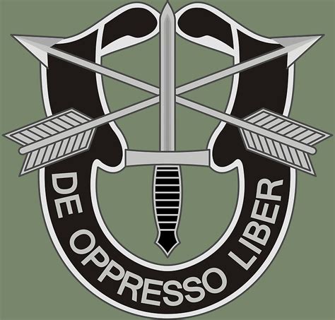 Special Forces Insignia United States Army By Wordwidesymbols Redbubble