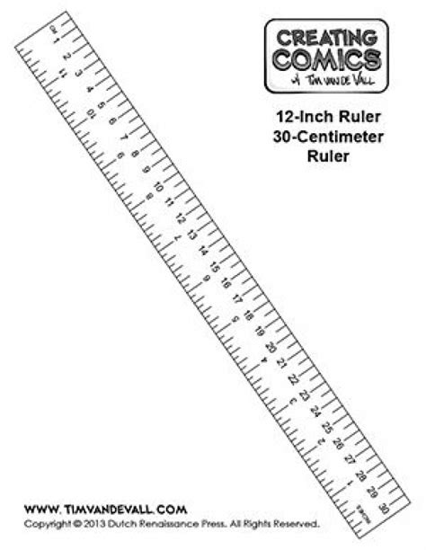 Heres A Free Printable Ruler In Inches And Centimeters That You Can