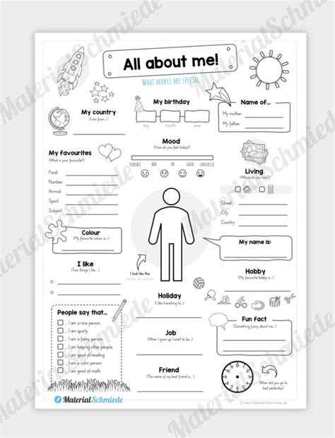 Vorlage steckbrief loewe arbeitsblaetter loewen themen. Steckbrief Englisch: All about me / That´s me (für Jungs) | Steckbrief, Englischunterricht ...