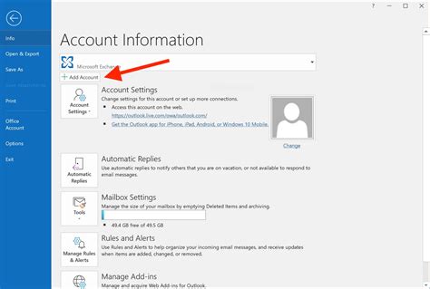 How To Add Email Account To Outlook