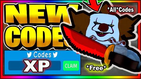 code waiting for the *new* update in shindo life. ALL NEW CODES 2020! Roblox Survive the Killer! 🥇New Level ...