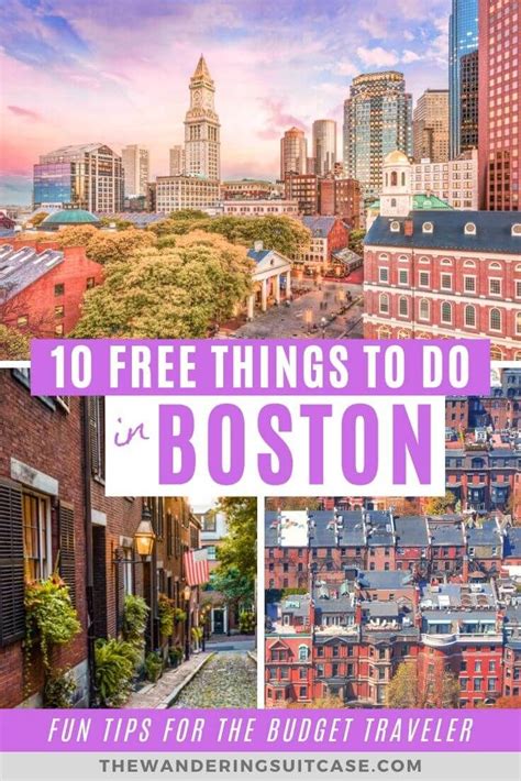 Free Things To Do In Boston Massachusetts Usa Budget Guide To Boston Usa Travel Budget