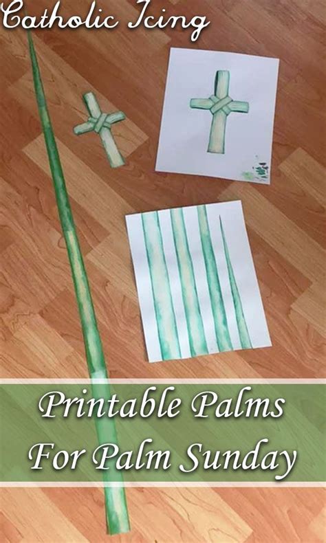 Printable Palms For Palm Sunday Free Palm Sunday Palm Sunday