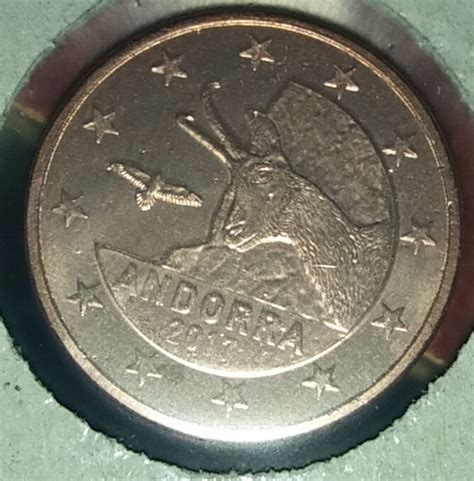 2 Euro Cent 2017 Euro 2014 Present Andorra Coin 43788