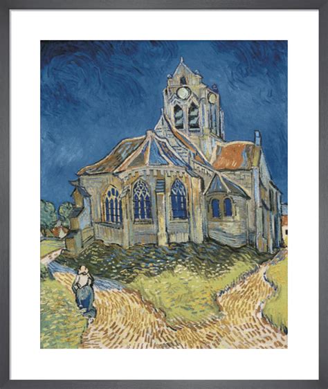 The Church At Auvers Art Print By Vincent Van Gogh King McGaw