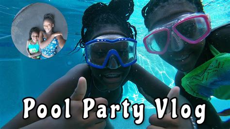 Pool Party Vlog Plus Hilarious Mini Vlog Youtube