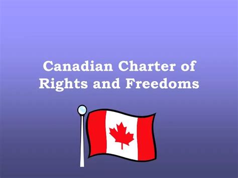 ppt canadian charter of rights and freedoms powerpoint presentation free download id 3890155
