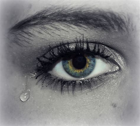Free Images Black And White Sadness Blue Tear Eyebrow Cry Close