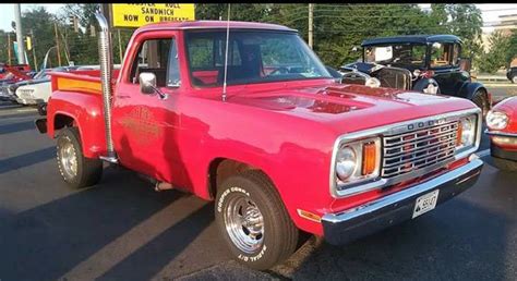 Ajs Car Of The Day 1978 Dodge “lil” Red Express Pickup 991 Plr