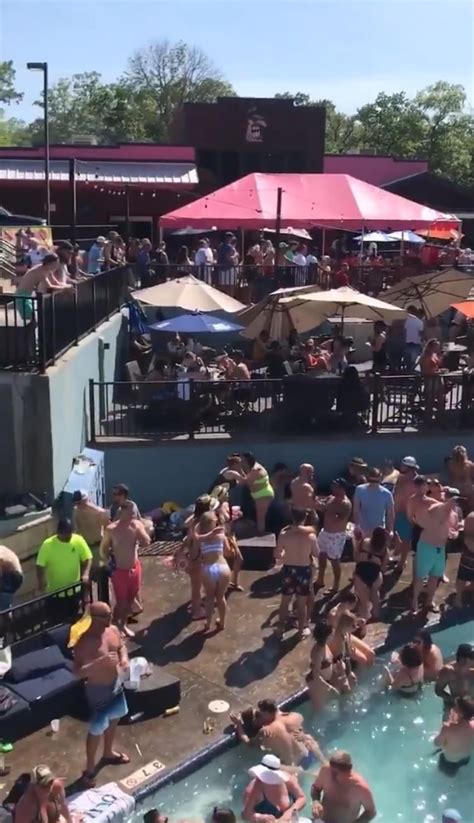 Hundreds Ignored Social Distancing Guidelines During Mass Pool Party Small Joys
