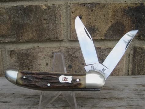 ROBI KLAAS KISSING Crane Solingen Germany Copperhead Knife Genuine Stag XVI PicClick