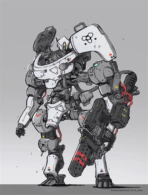 Artstation Oldie Sketches Dipo Muh Robot Art Robot Sketch