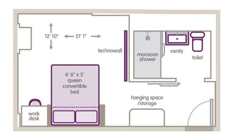 Bedroom Floor Plan Designer Small Hotel Room Floor Plan Hotel Pinterest