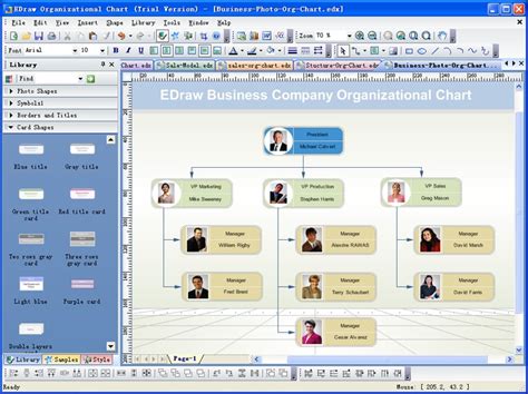 Edraw Organizational Chart 8 Review And Download