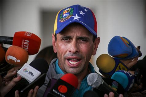 Venezuela Opposition Leader Banned From Running For Office The Washington Post