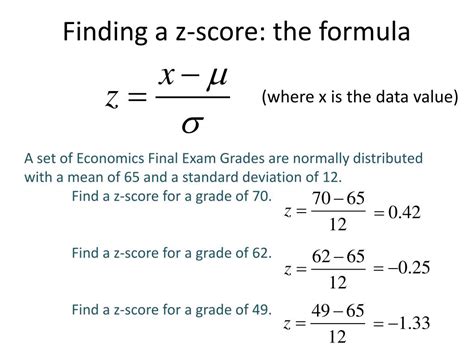 How To Calculate Mean From Z Score Haiper