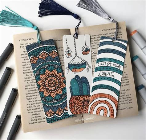 Creative Handmade Bookmarks Diy Bookmark Ideas