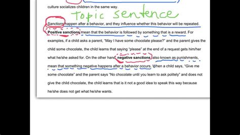 Example Definition Sentences Paragraph - YouTube